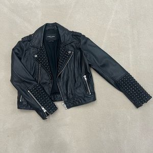 OBEY LEATHER JACKET